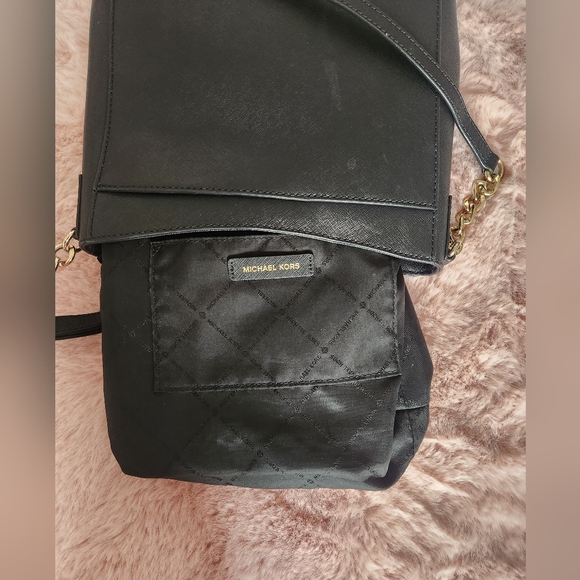 N Without T MICHAEL KORS HAMILTON MD NS MESSENGER HANDBAG - Picture 6 of 8